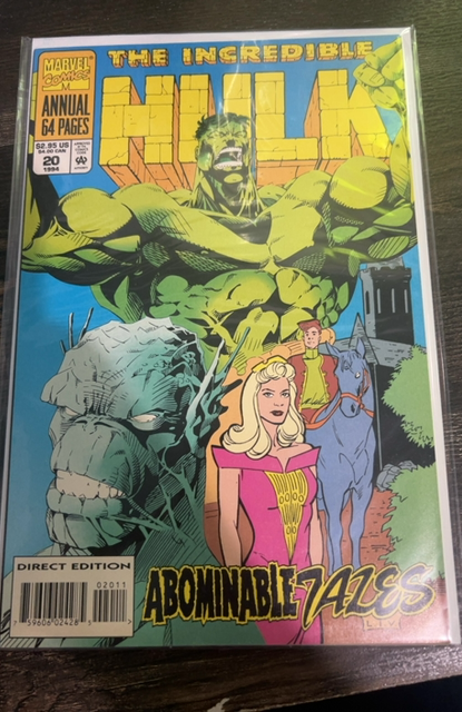 The Incredible Hulk Annual #20 Newsstand 1st Print