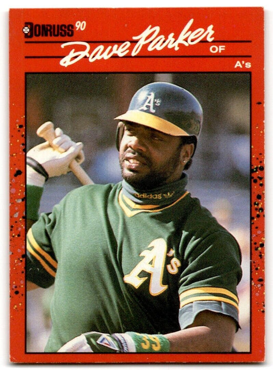 1990 Donruss Dave Parker Oakland Athletics #328