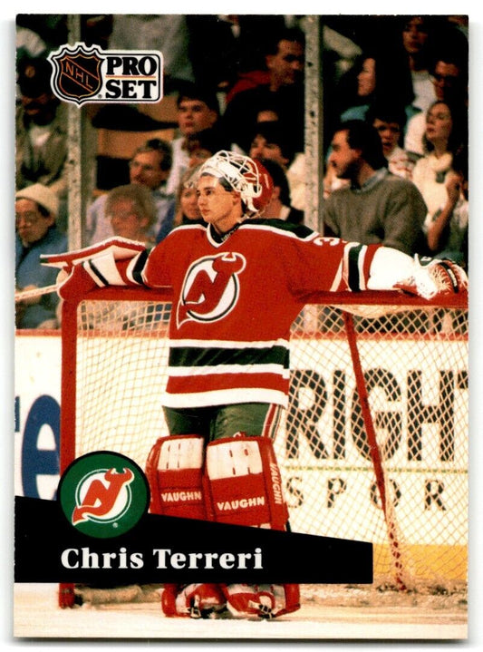 1991-92 Pro Set Chris Terreri New Jersey Devils #137