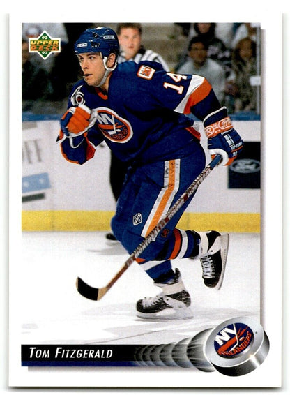 1992-93 Upper Deck Tom Fitzgerald New York Islanders #52