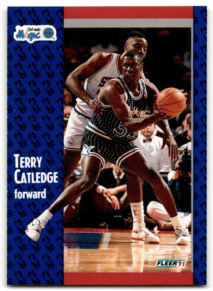 1991-92 Fleer Terry Catledge Orlando Magic #144