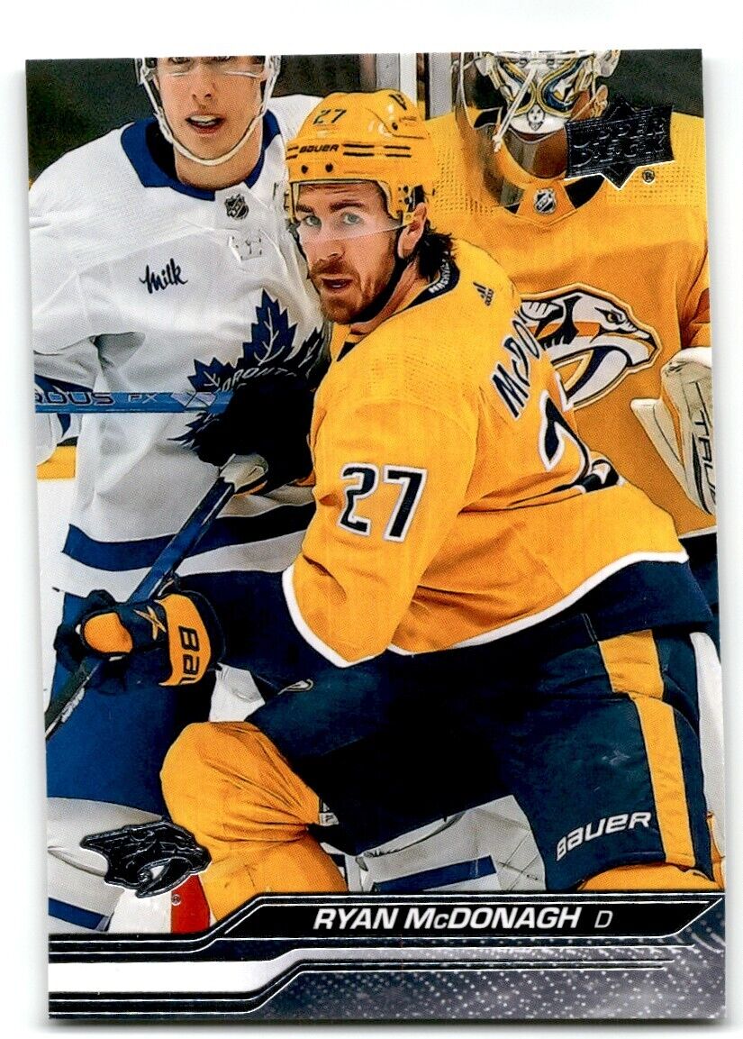 2023-24 Upper Deck Ryan McDonagh Nashville Predators #352