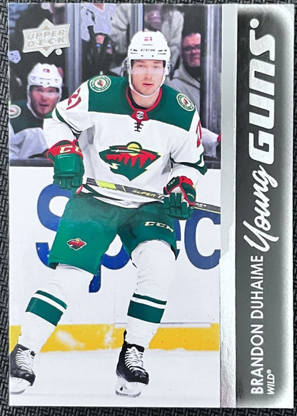 2021-22 Upper Deck Brandon Duhaime Rookie Minnesota Wild #474