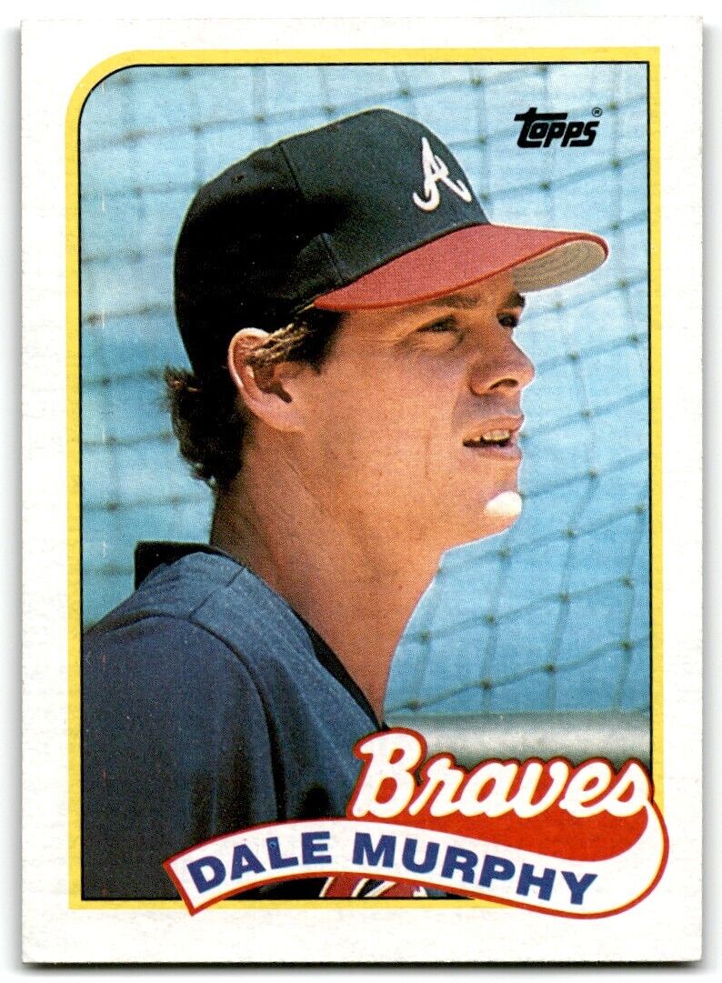 1989 Topps Dale Murphy Atlanta Braves #210