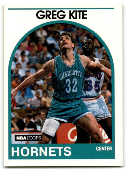 1989-90 Hoops Greg Kite Rookie Charlotte Hornets #202