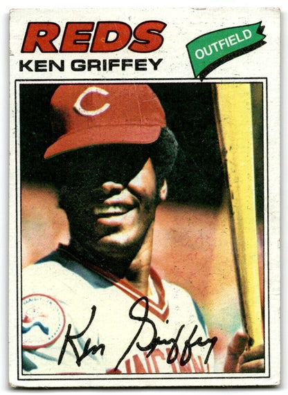 1977 Topps Ken Griffey Cincinnati Reds #320