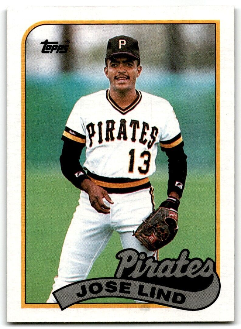 1989 Topps Jose Lind Pittsburgh Pirates #273