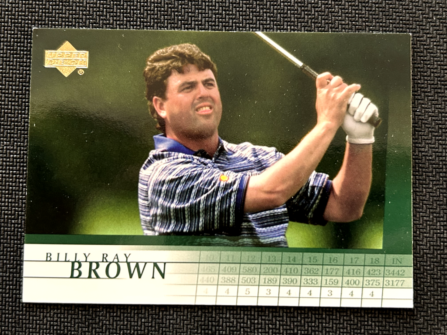 Billy Ray Brown 2011 Upper Deck golf #44