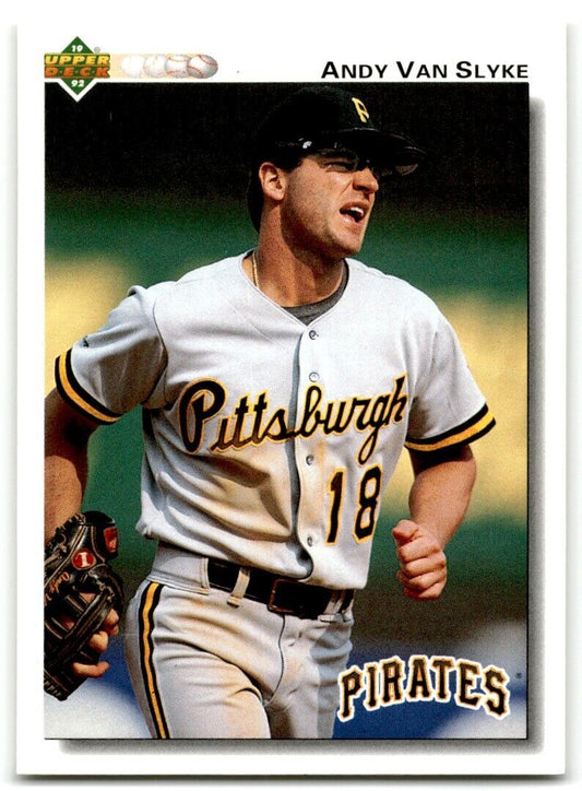 1992 Upper Deck Andy Van Slyke Pittsburgh Pirates #132