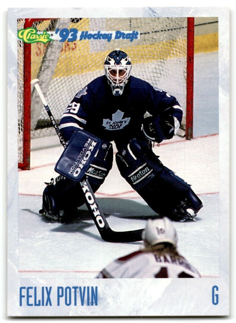 1993-94 Classic 93 hockey draft Felix Potvin 13331/15000 Toronto Maple Leafs #N9