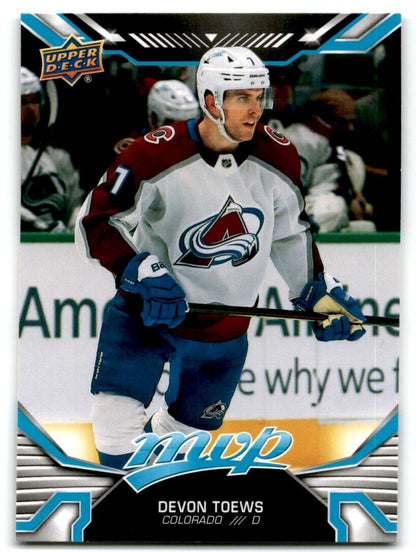 2022-23 Upper Deck MVP Devon Toews Colorado Avalanche #81