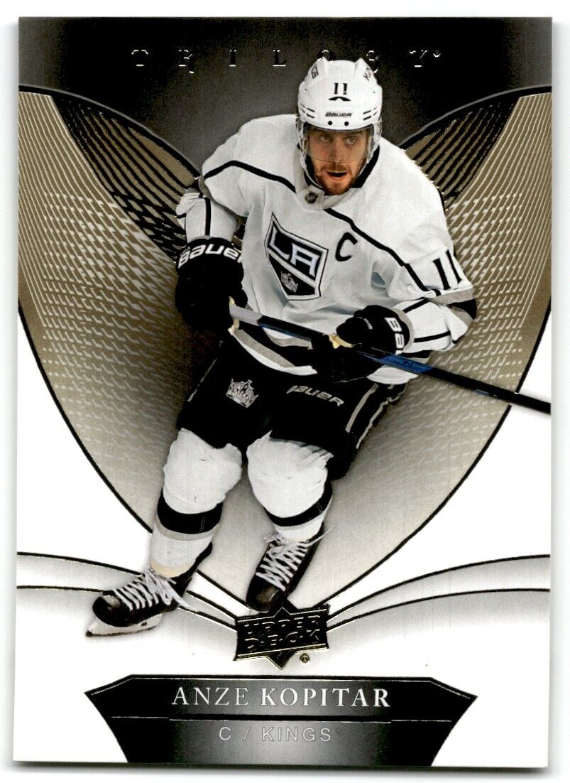 2018-19 Upper Deck Trilogy Anze Kopitar Los Angeles Kings #44