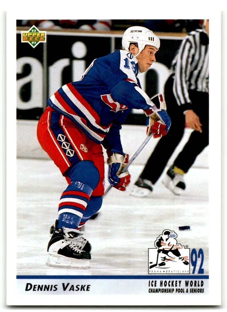 1992-93 Upper Deck Dennis Vaske USA #383