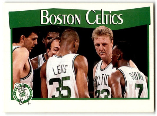 1991-92 Hoops Boston Celtics Boston Celtics #275