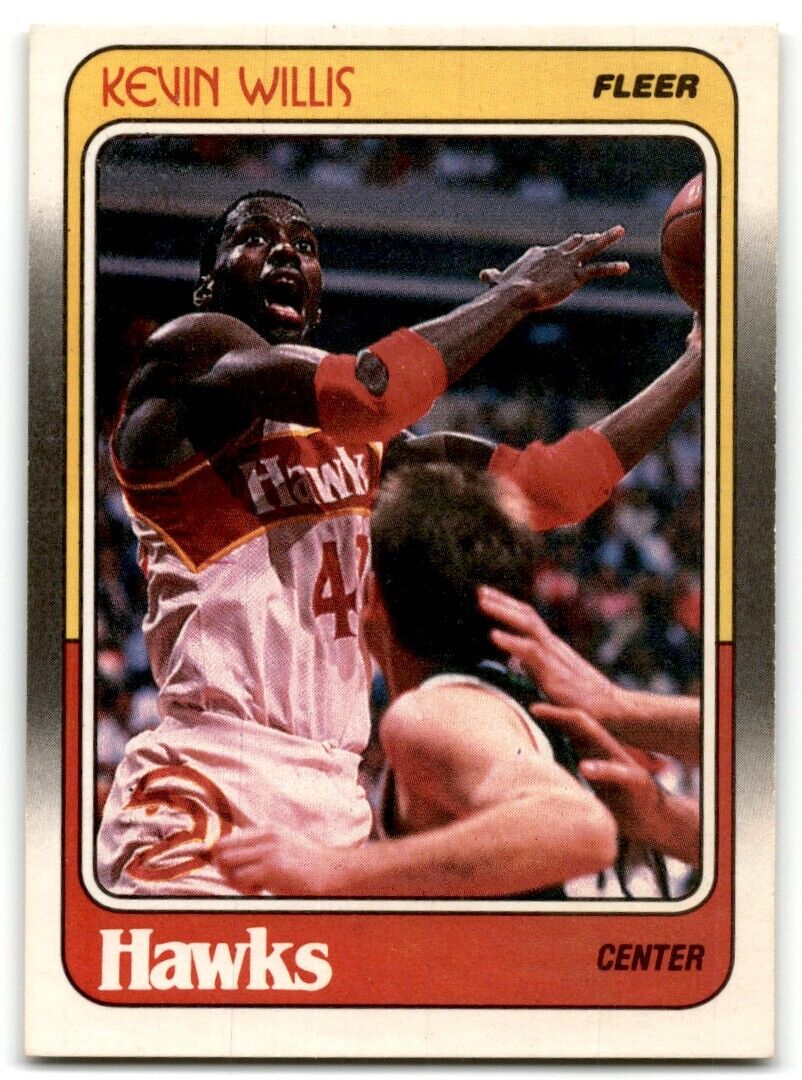 1988-89 Fleer Kevin Willis Atlanta Hawks #6