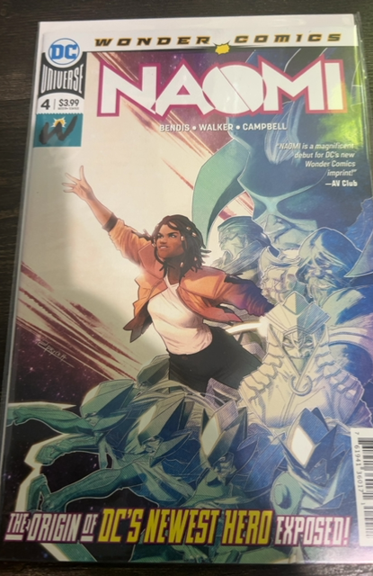 NAOMI # 4 2019 DC Comics First 1st Print Variant