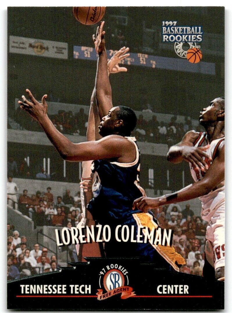 1997-98 Score Board Rookies Lorenzo Coleman Tennessee Tech Golden Eagles #22