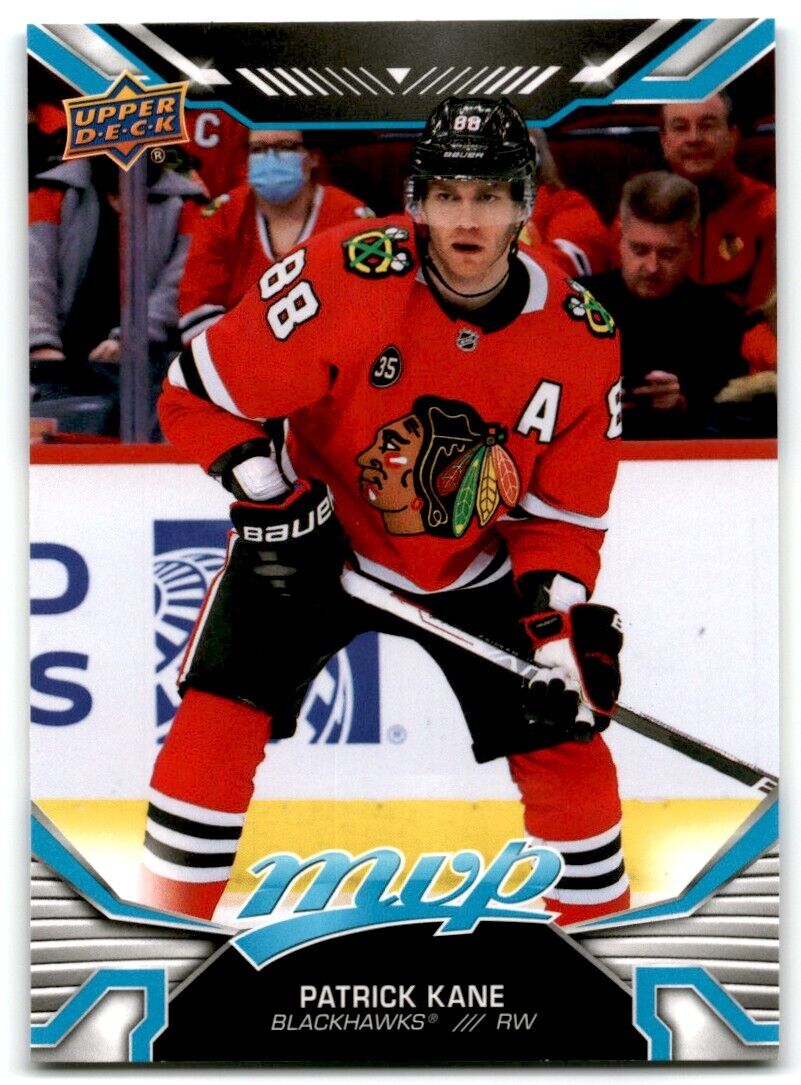 2022-23 Upper Deck MVP Patrick Kane Chicago Blackhawks #202