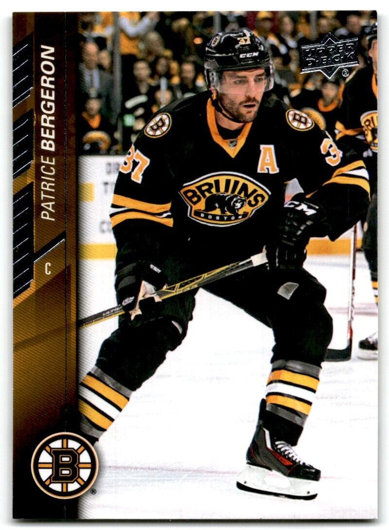 2015-16 Upper Deck Patrice Bergeron Boston Bruins #267