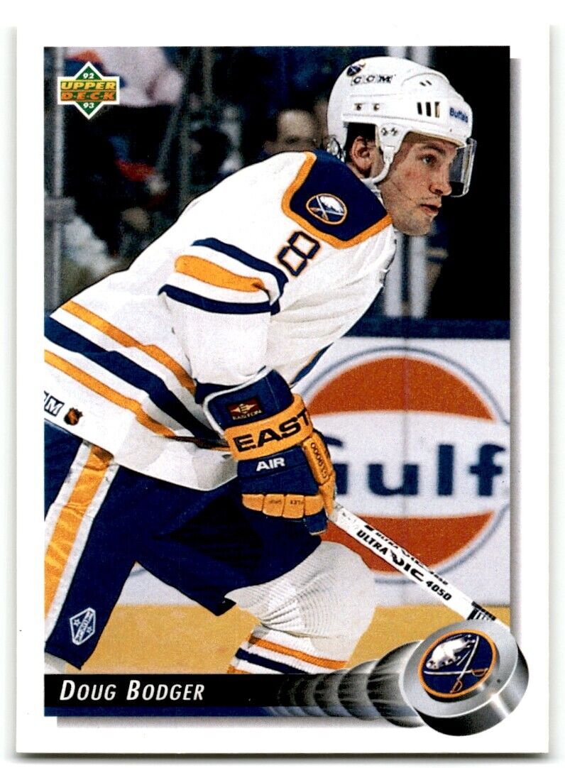 1992-93 Upper Deck Doug Bodger Buffalo Sabres #207