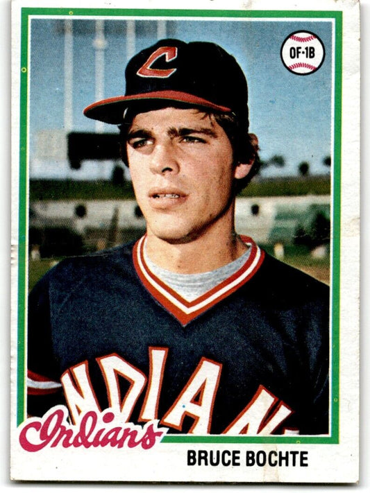 1978 Topps Bruce Bochte Cleveland Indians #537