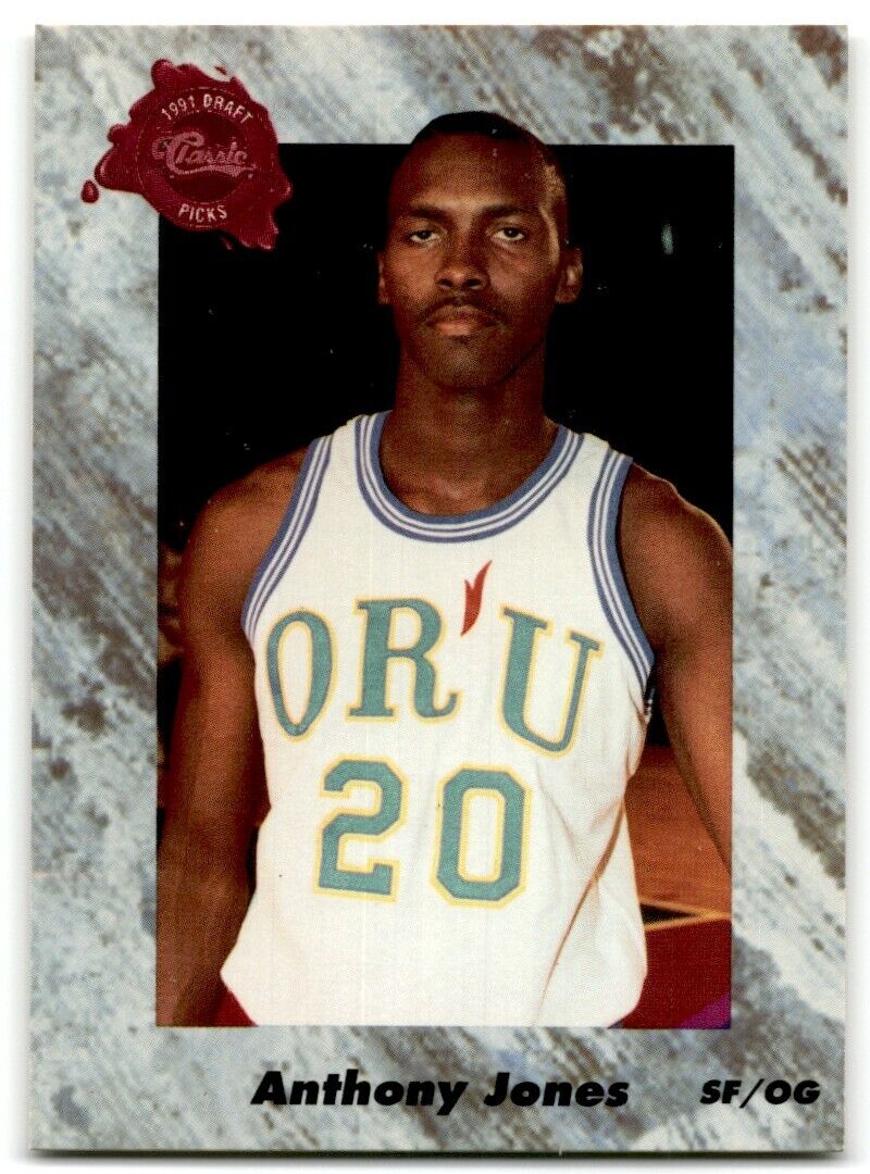 1991-92 Classic Anthony Jones Rookie Oral Roberts Golden Eagles #189