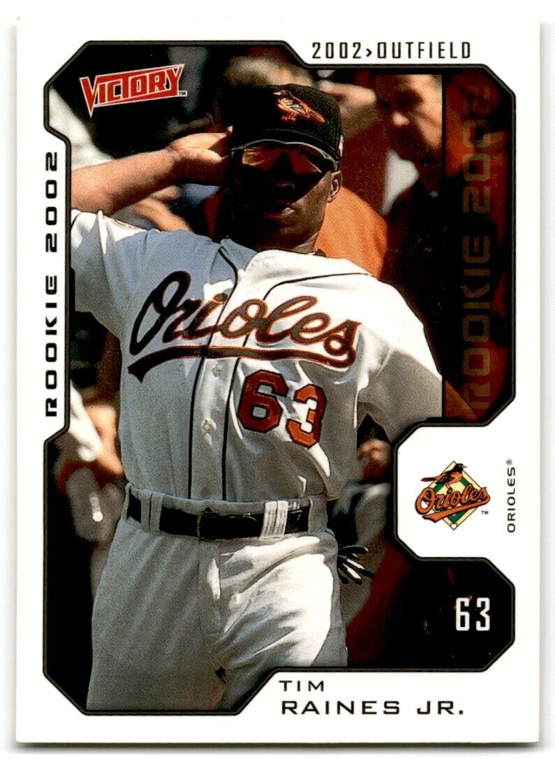 2002 Upper Deck Victory Tim Raines Jr. Baltimore Orioles #494