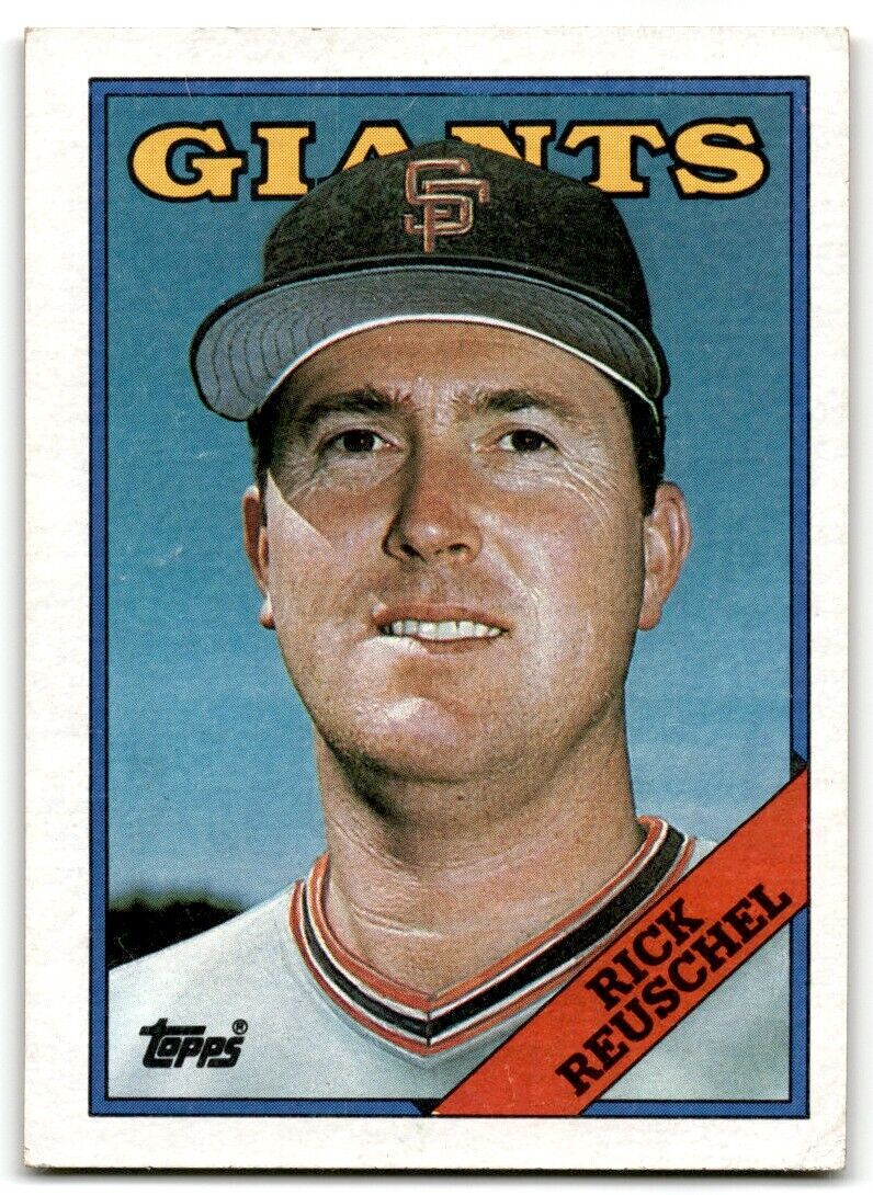 1988 Topps Rick Reuschel San Francisco Giants #660