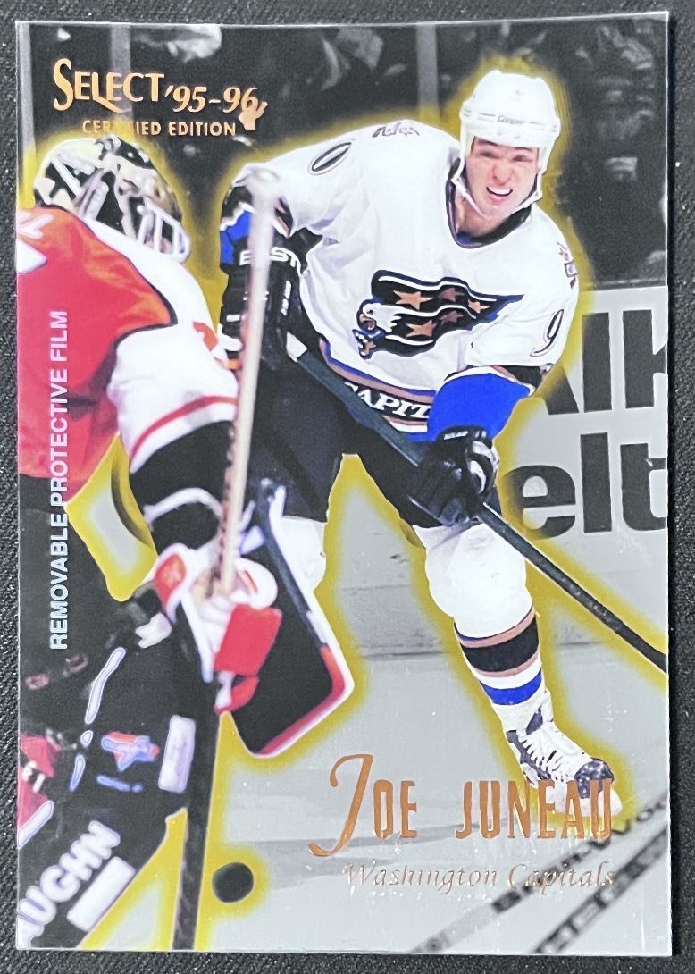 1995-96 Select Certified Joe Juneau Washington Capitals #80