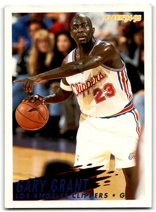 1994-95 Fleer Gary Grant Los Angeles Clippers #99