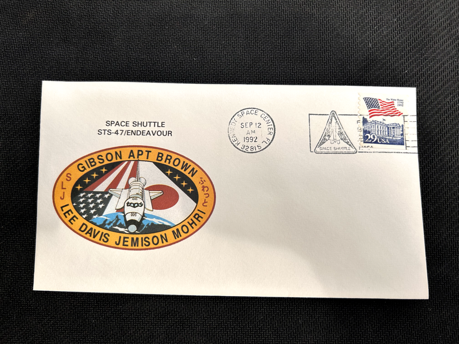 NASA Space Shuttle Endeavour STS-47 cover