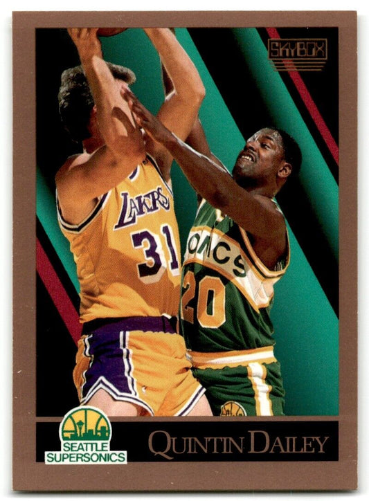 1990-91 SkyBox Quintin Dailey Seattle SuperSonics #265