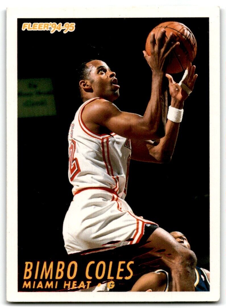 1994-95 Fleer Bimbo Coles Miami Heat #115