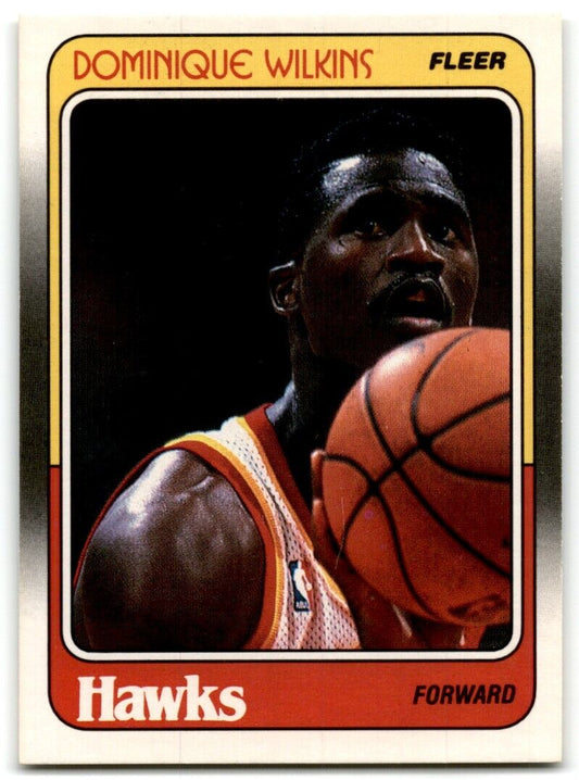 1988-89 Fleer Dominique Wilkins Atlanta Hawks #5