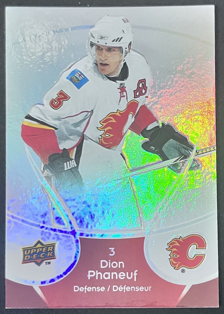 2009-10 Upper Deck McDonald's Dion Phaneuf Calgary Flames #9