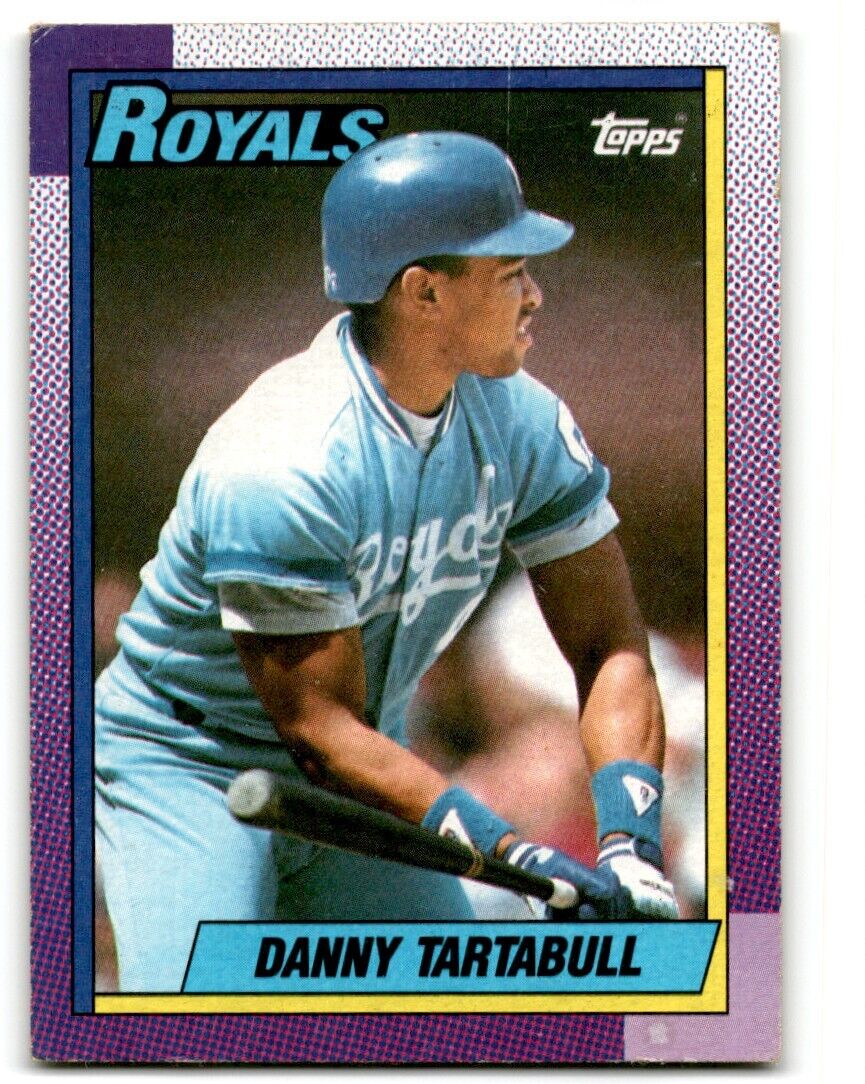 1990 Topps Danny Tartabull Kansas City Royals #540