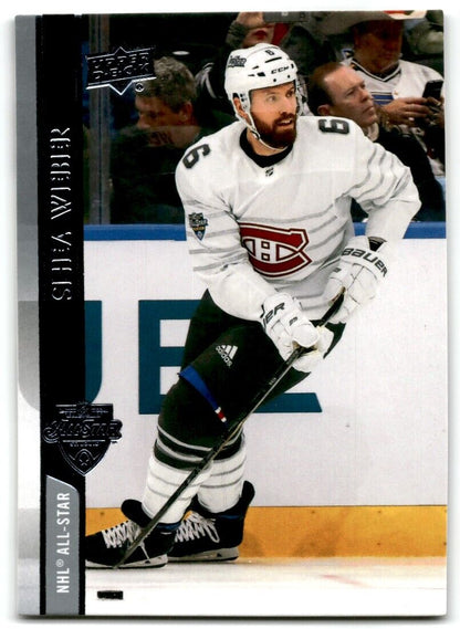 2020-21 Upper Deck Shea Weber Montreal Canadiens #698