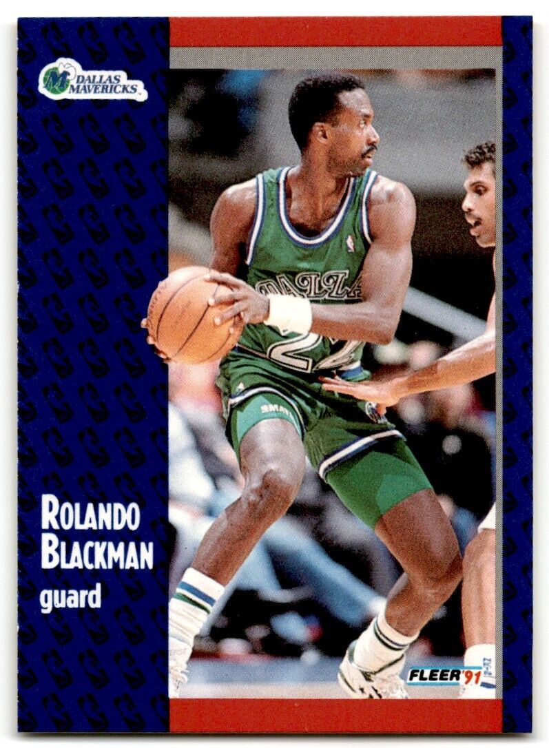 1991-92 Fleer Rolando Blackman Dallas Mavericks #43