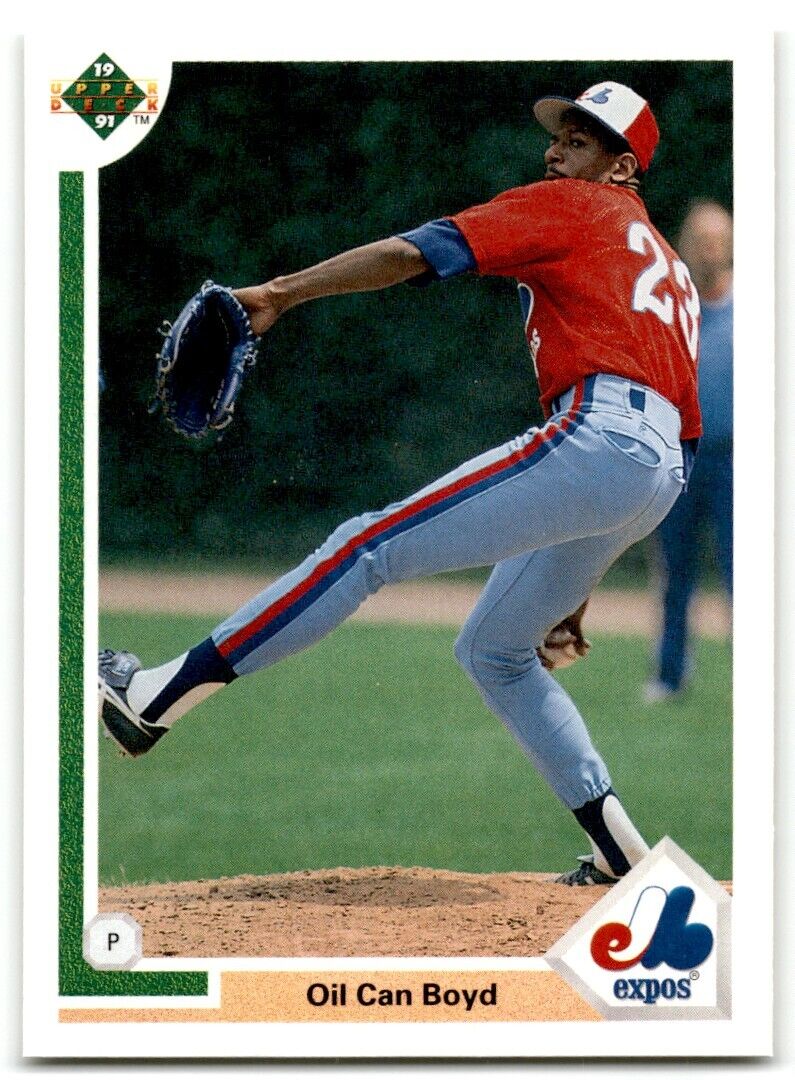 1991 Upper Deck Oil Can Boyd Boston Red Sox #415