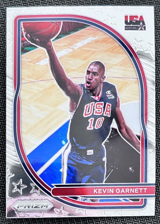 2020-21 Panini Prizm Kevin Garnett Team USA #4