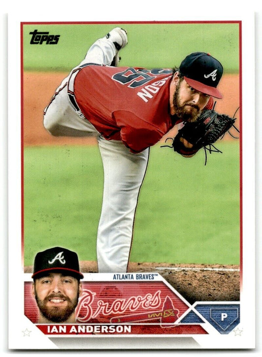 2023 Topps Ian Anderson Atlanta Braves #114