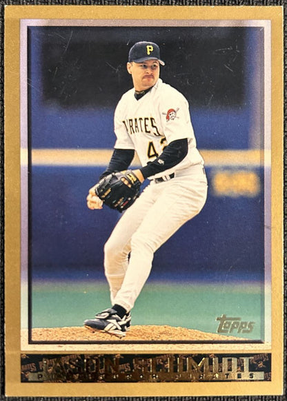 1998 Topps Jason Schmidt Pittsburgh Pirates #445