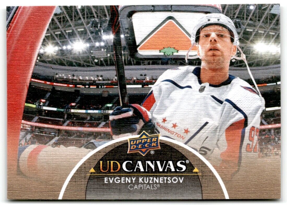 2021-22 Upper Deck UD Canvas Evgeny Kuznetsov Washington Capitals #C206