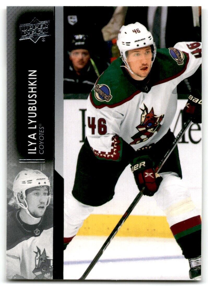 2021-22 Upper Deck Ilya Lyubushkin Arizona Coyotes #262