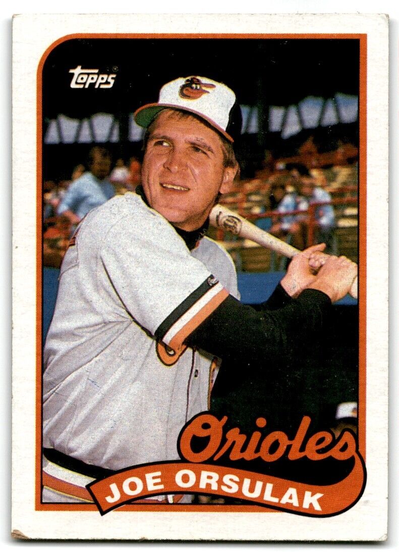 1989 Topps Joe Orsulak Baltimore Orioles #727