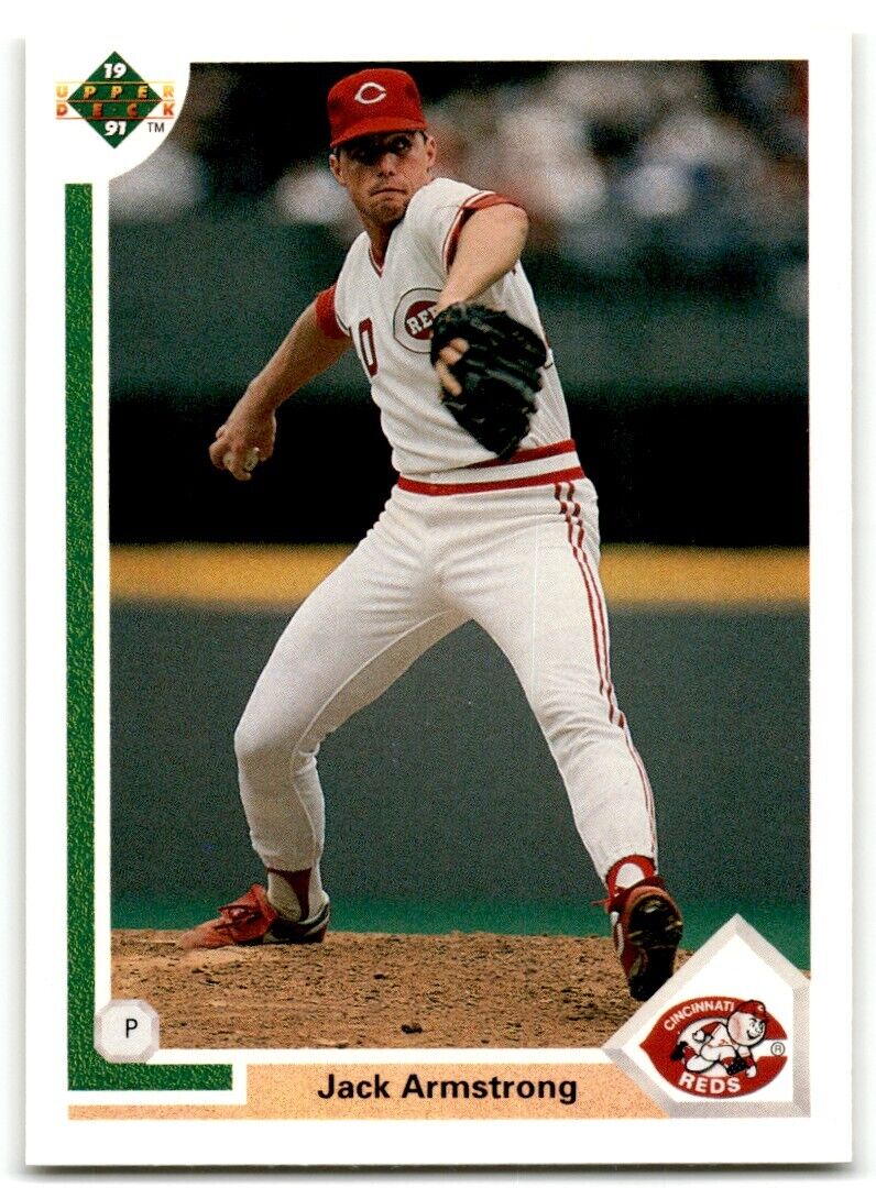 1991 Upper Deck Jack Armstrong Cincinnati Reds #373