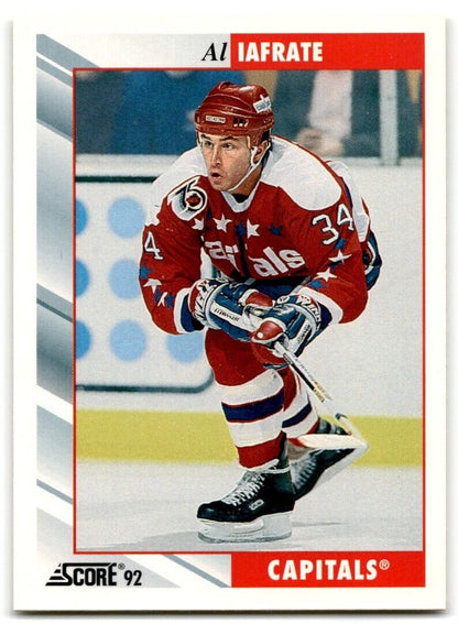 1992-93 Score Al Iafrate Washington Capitals #11