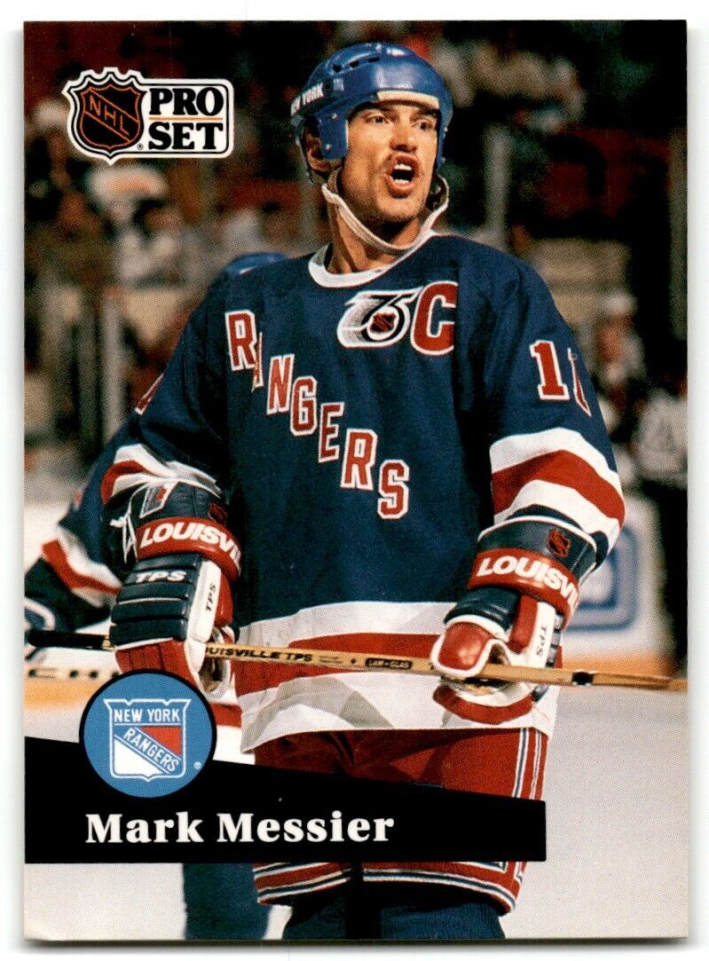 1991-92 Pro Set Mark Messier New York Rangers #439