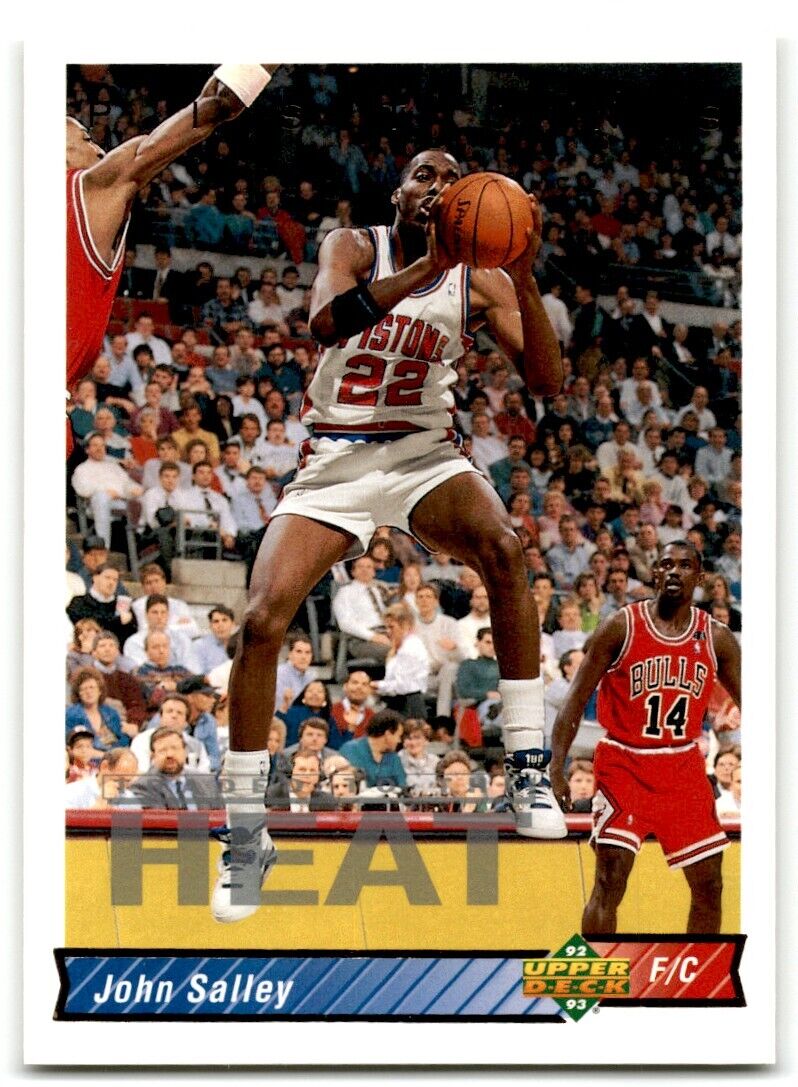 1992-93 Upper Deck John Salley Miami Heat #24