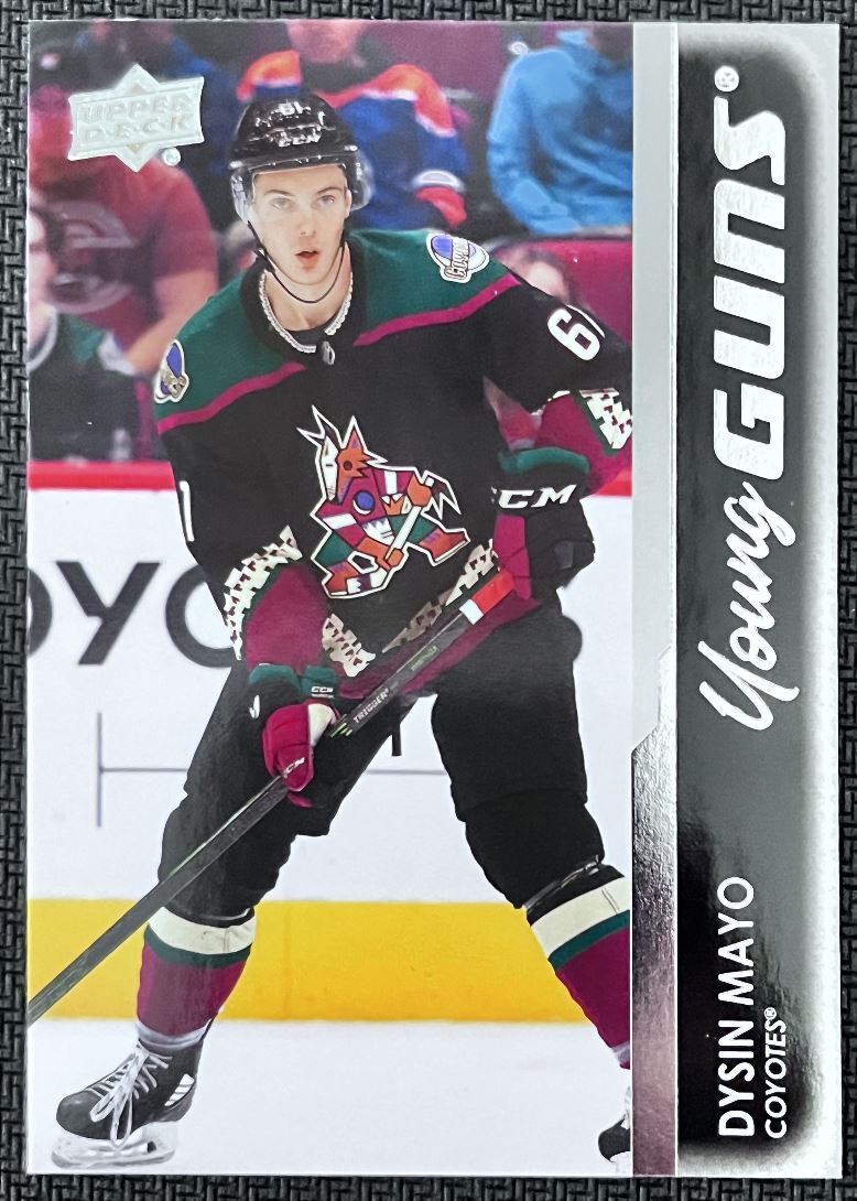 2021-22 Upper Deck Dysin Mayo Rookie Arizona Coyotes #479